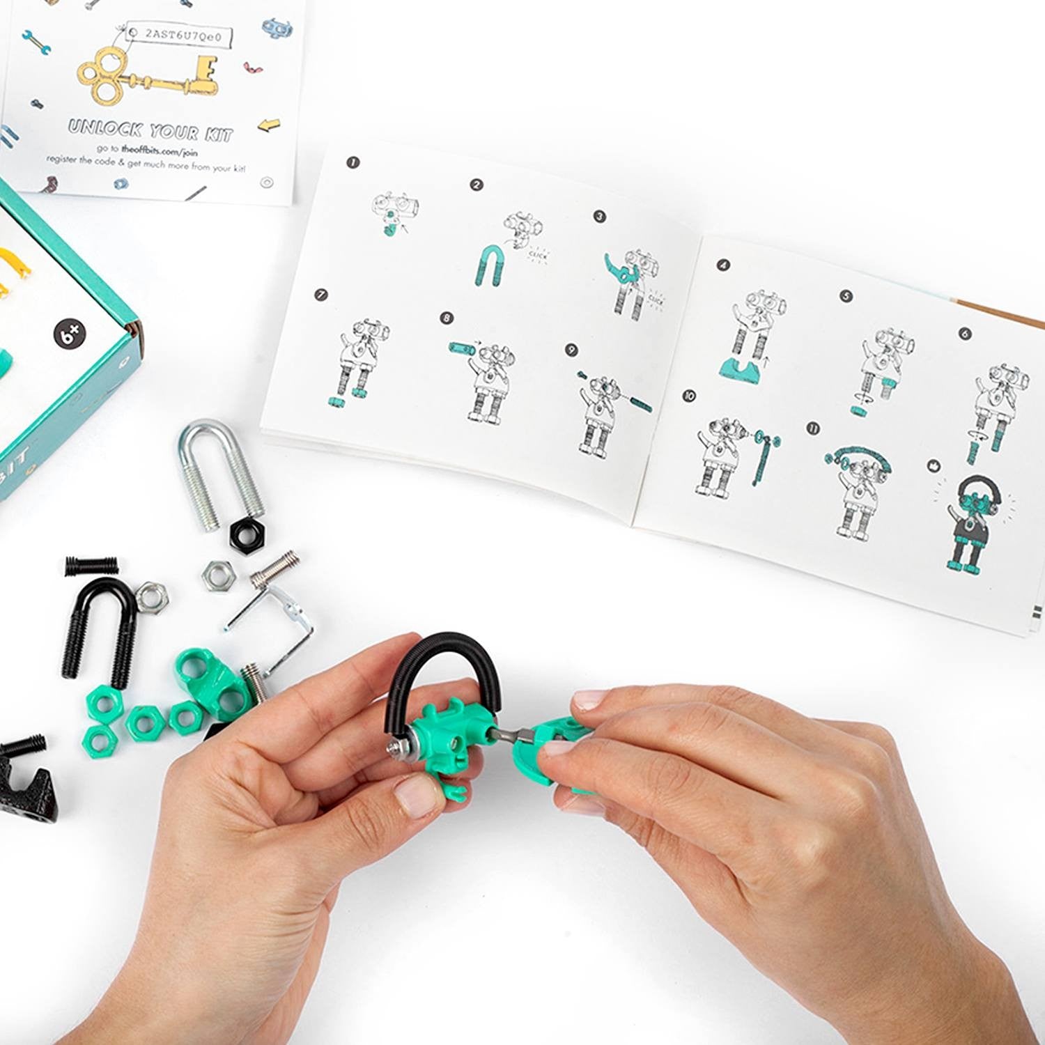 The Off Bits BABABIT Build-it-Yourself Character Kit