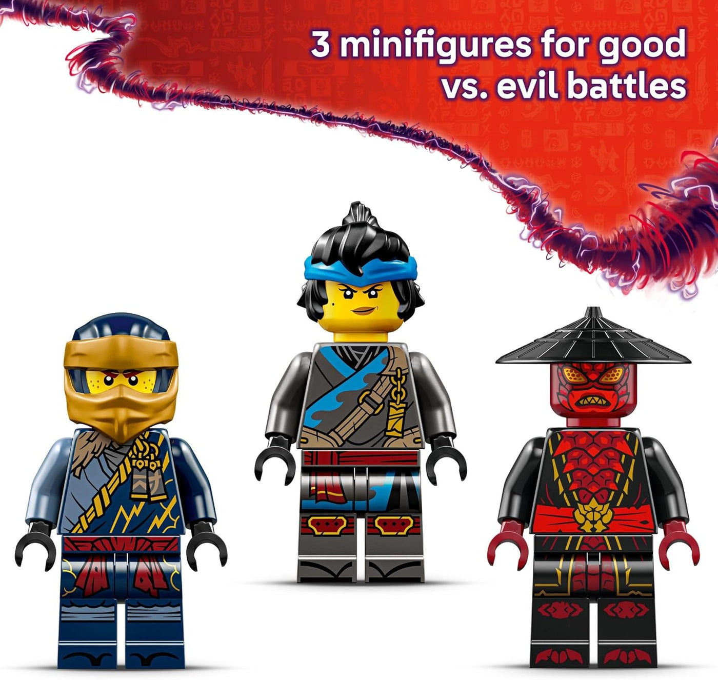 LEGO Ninjago Rogue vs. Drix Race Car Duel Building Toy Set 71840