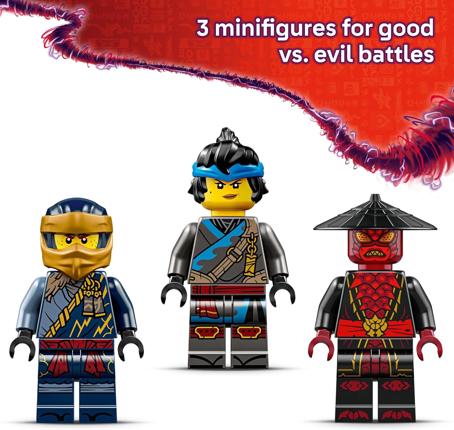 LEGO Ninjago Rogue vs. Drix Race Car Duel Building Toy Set 71840