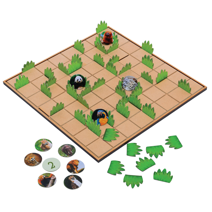 Chalk & Chuckles Claim and Save Game |  | Safari Ltd®