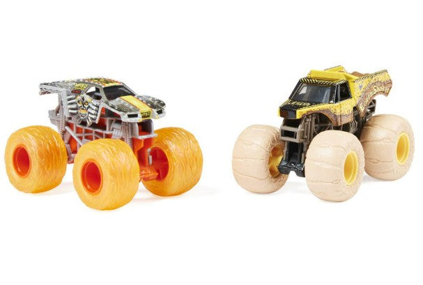 Monster Jam, Official 1:64 Scale Die-Cast Monster Trucks 2-Pack |  | Safari Ltd®