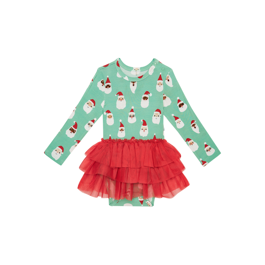Santa Medley - Long Sleeve Tulle Skirt Bodysuit |  | Safari Ltd®
