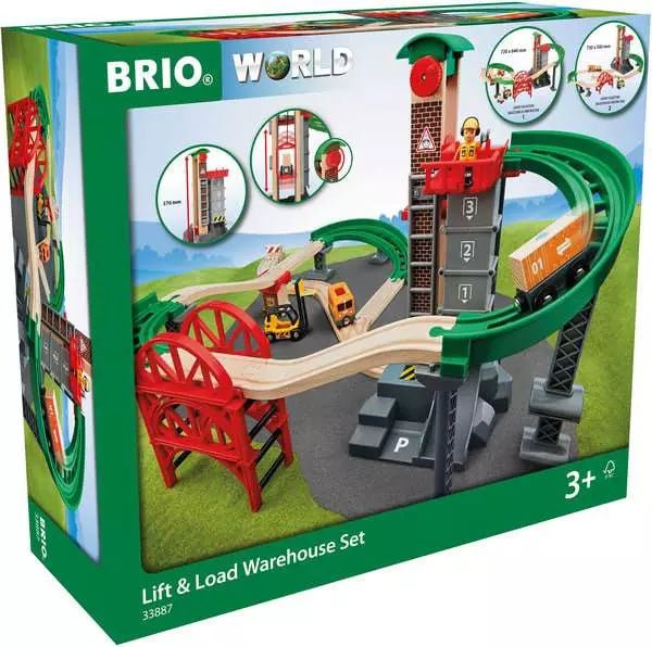 Brio - Lift & Load Warehouse Set |  | Safari Ltd®