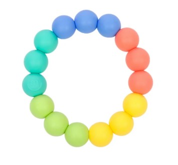 morepeas Rainbow Ring Teether