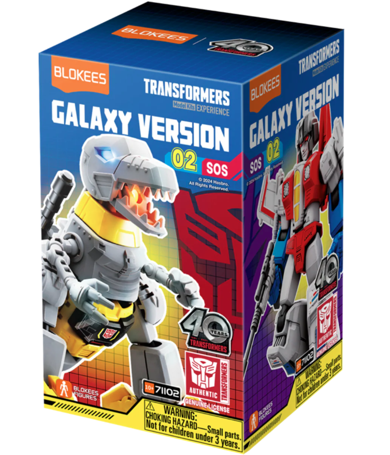 Blokees Transformers Galaxy Version 2 - SOS Surprise Model Kit Figure