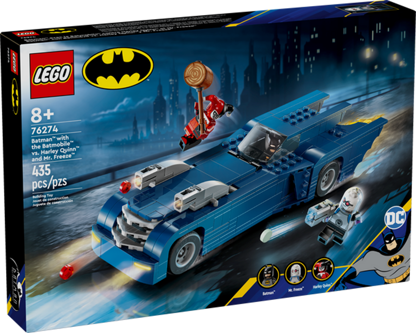 LEGO Batman with the Batmobile vs Harley Quinn and Mr Freeze |  | Safari Ltd®