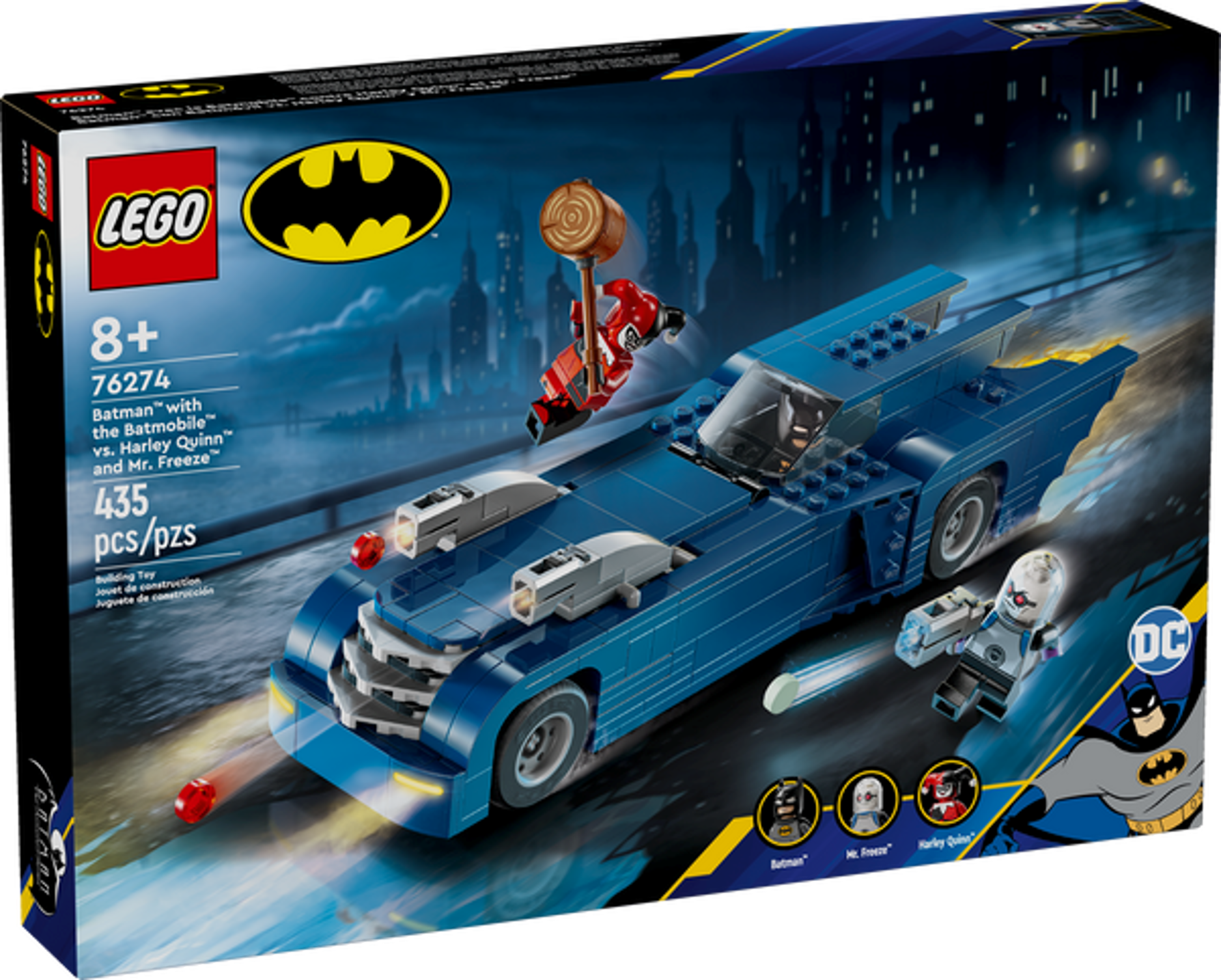 LEGO Batman with the Batmobile vs Harley Quinn and Mr Freeze |  | Safari Ltd®