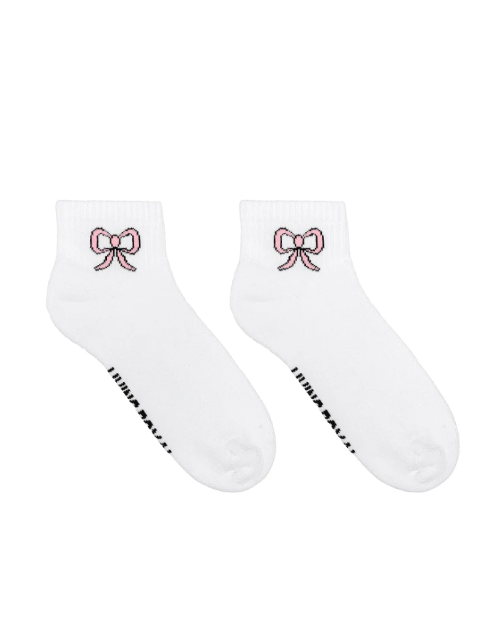 Living Royal Bow Classic Ankle Socks |  | Safari Ltd®
