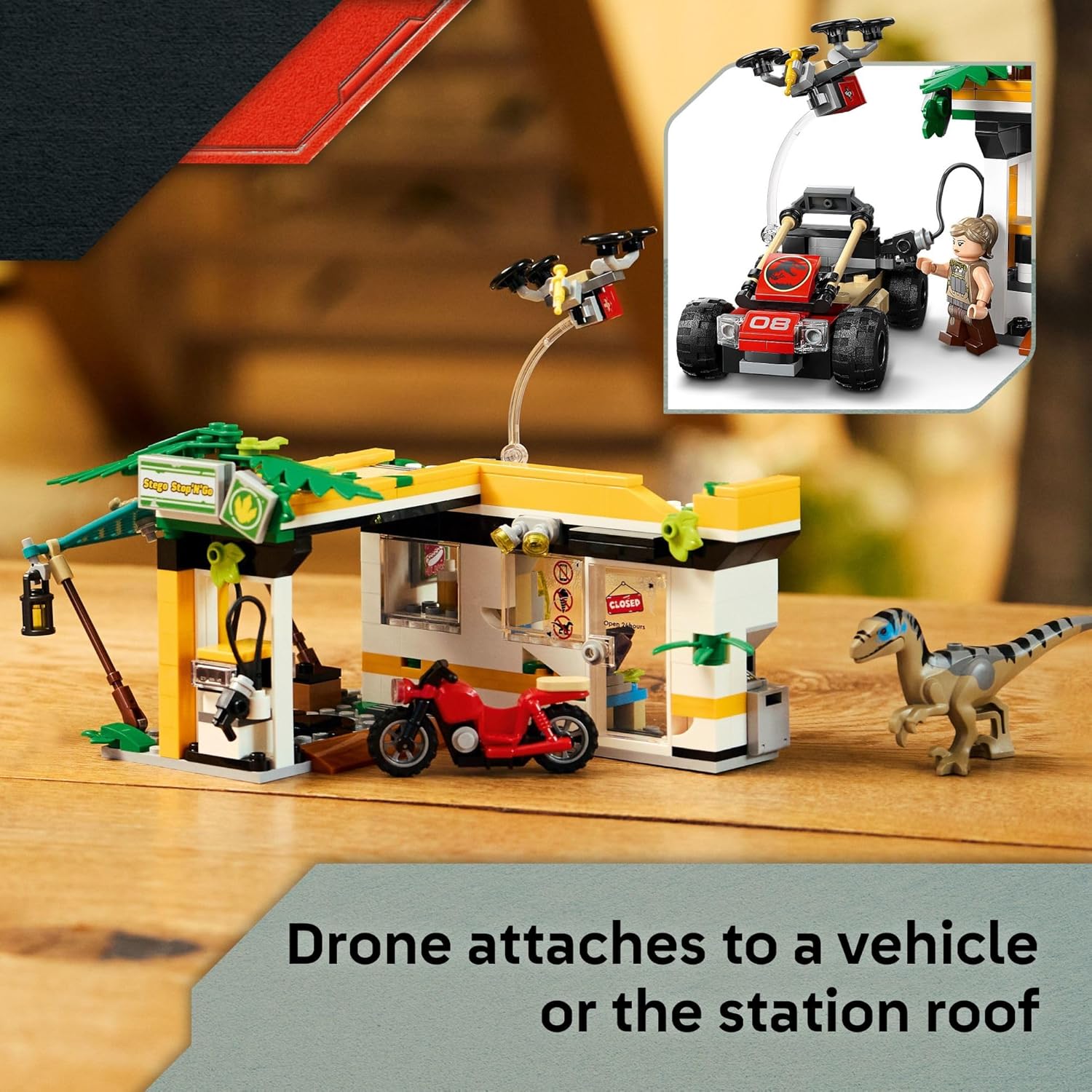 LEGO Jurassic World: Rebirth Raptor & Titanosaurus Tracking Mission Set 76973 |  | Safari Ltd®