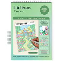 LifeLines FlowArt Dot-By-Letter - Cozy Cottage |  | Safari Ltd®