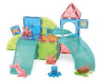 Create a vibrant underwater world with the Magna-Tiles Coral Reef 25-Piece Set by Magna-Tiles—featuring colorful magnetic building pieces, playful sea animals like a dolphin, octopus, turtle, shark, and clownfish, plus coral and seaweed details for endless ocean-themed imaginative play.