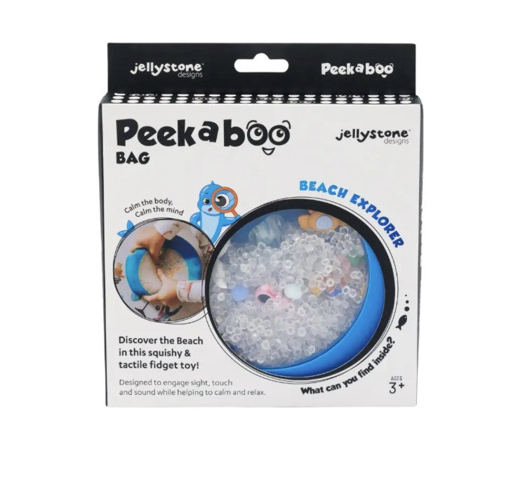 Glo Pals Jellystone Peekaboo Sensory Bag - Beach