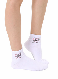 Living Royal Bow Classic Ankle Socks |  | Safari Ltd®