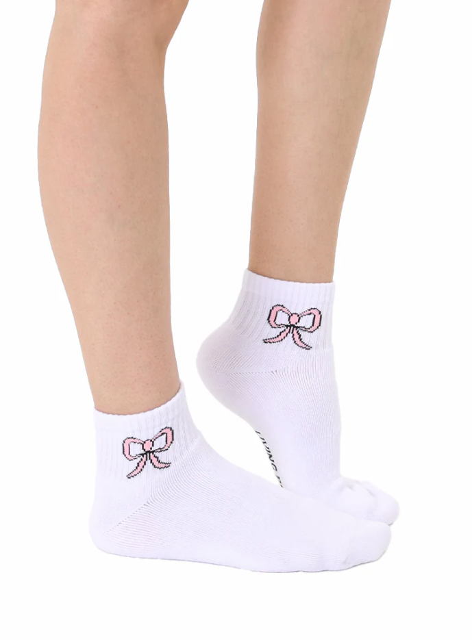 Living Royal Bow Classic Ankle Socks |  | Safari Ltd®