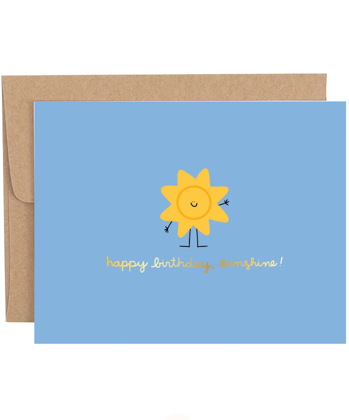 Callie Danielle Sunshine Happy Birthday Card |  | Safari Ltd®
