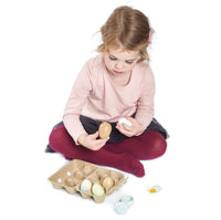 Tender Leaf Toys Wooden Eggs