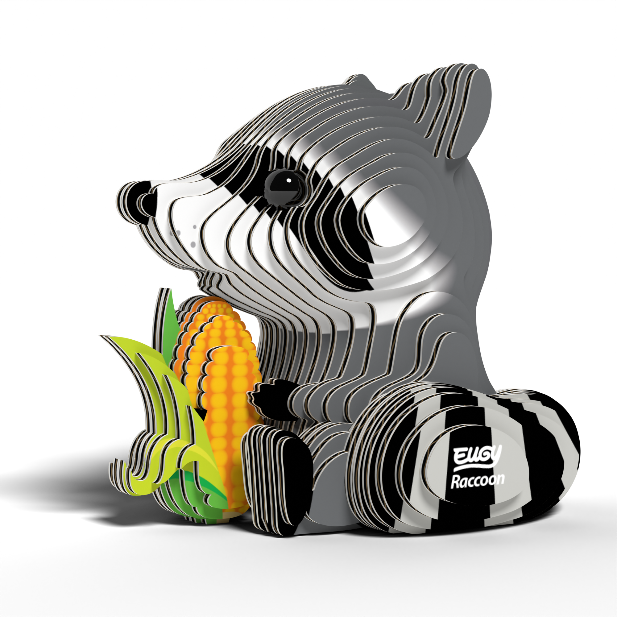 EUGY Raccoon 3D Puzzle | Eugy | Safari Ltd®
