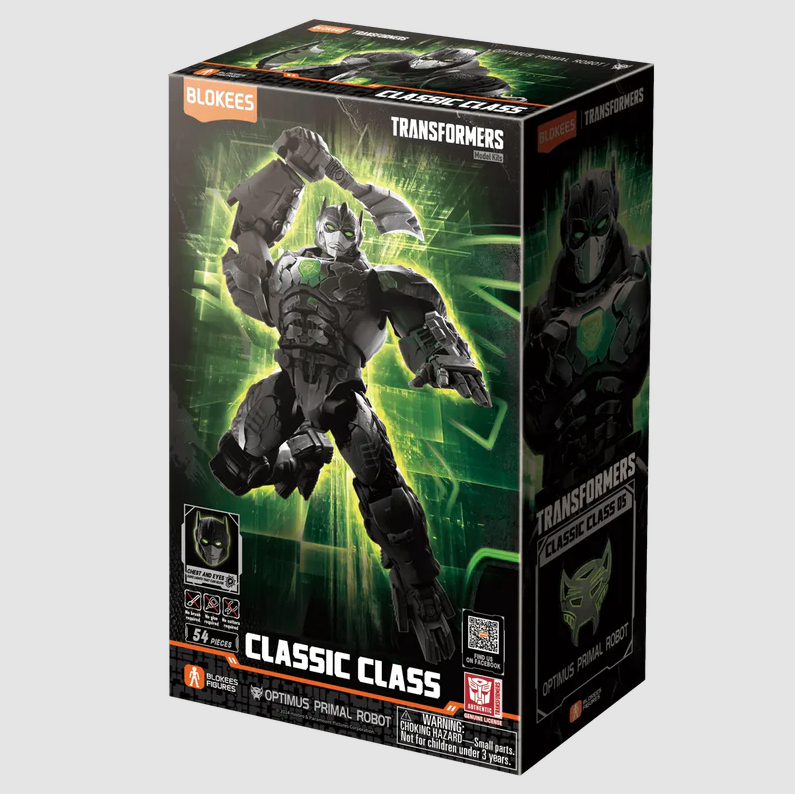 Blokees Transformers Classic Class 05 - Optimus Primal - Robot Mode Rise of the Beasts Figure Model Kit |  | Safari Ltd®