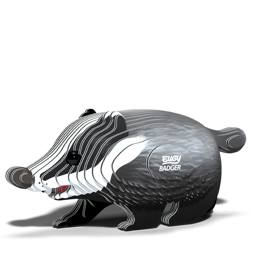 EUGY Badger 3D Puzzle | Eugy | Safari Ltd®