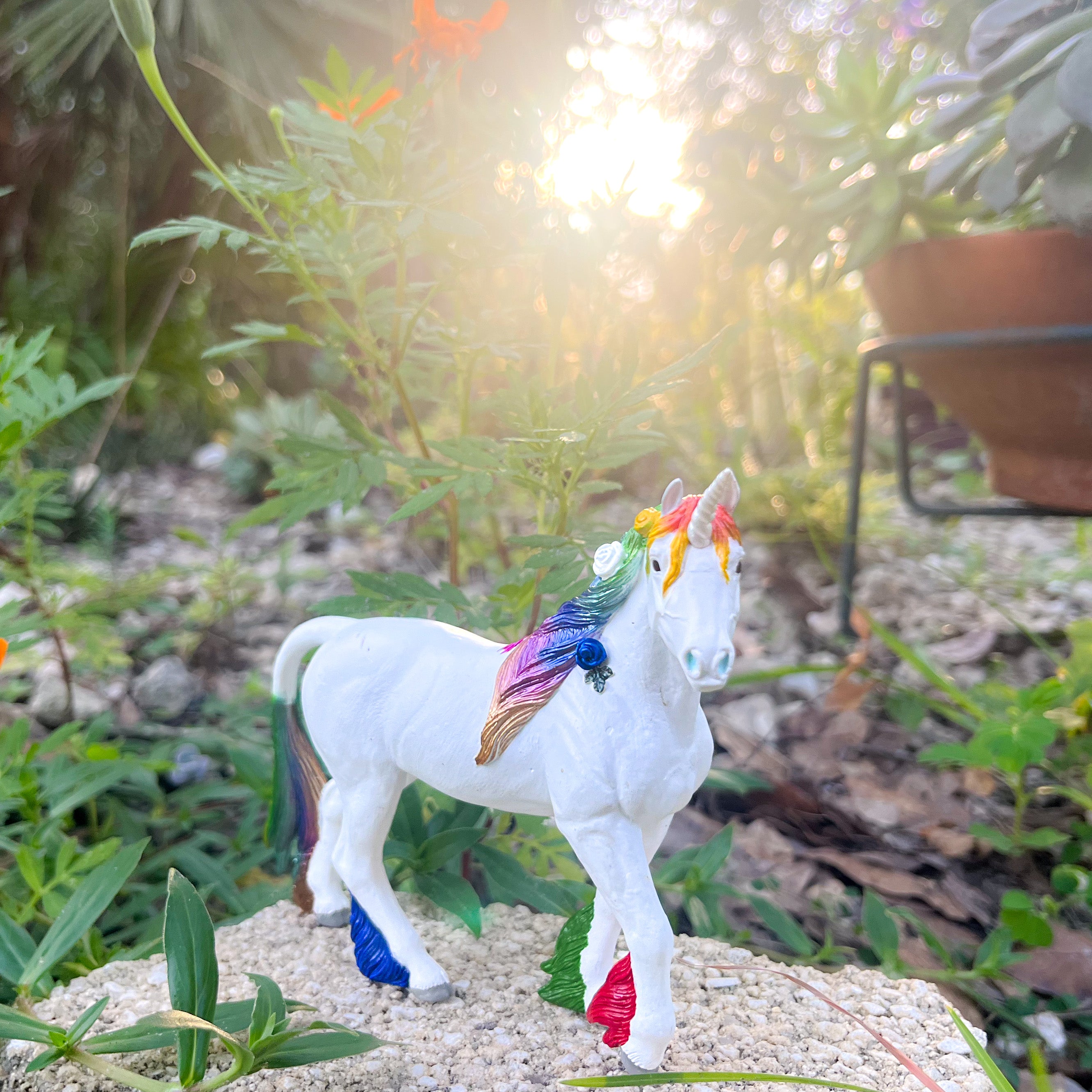 Rainbow Unicorn Toy |  | Safari Ltd®