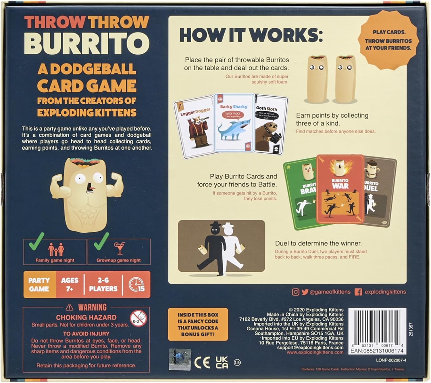 Throw Throw Burrito |  | Safari Ltd®