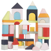 Colourful Building Blocks - 60 Piece Set