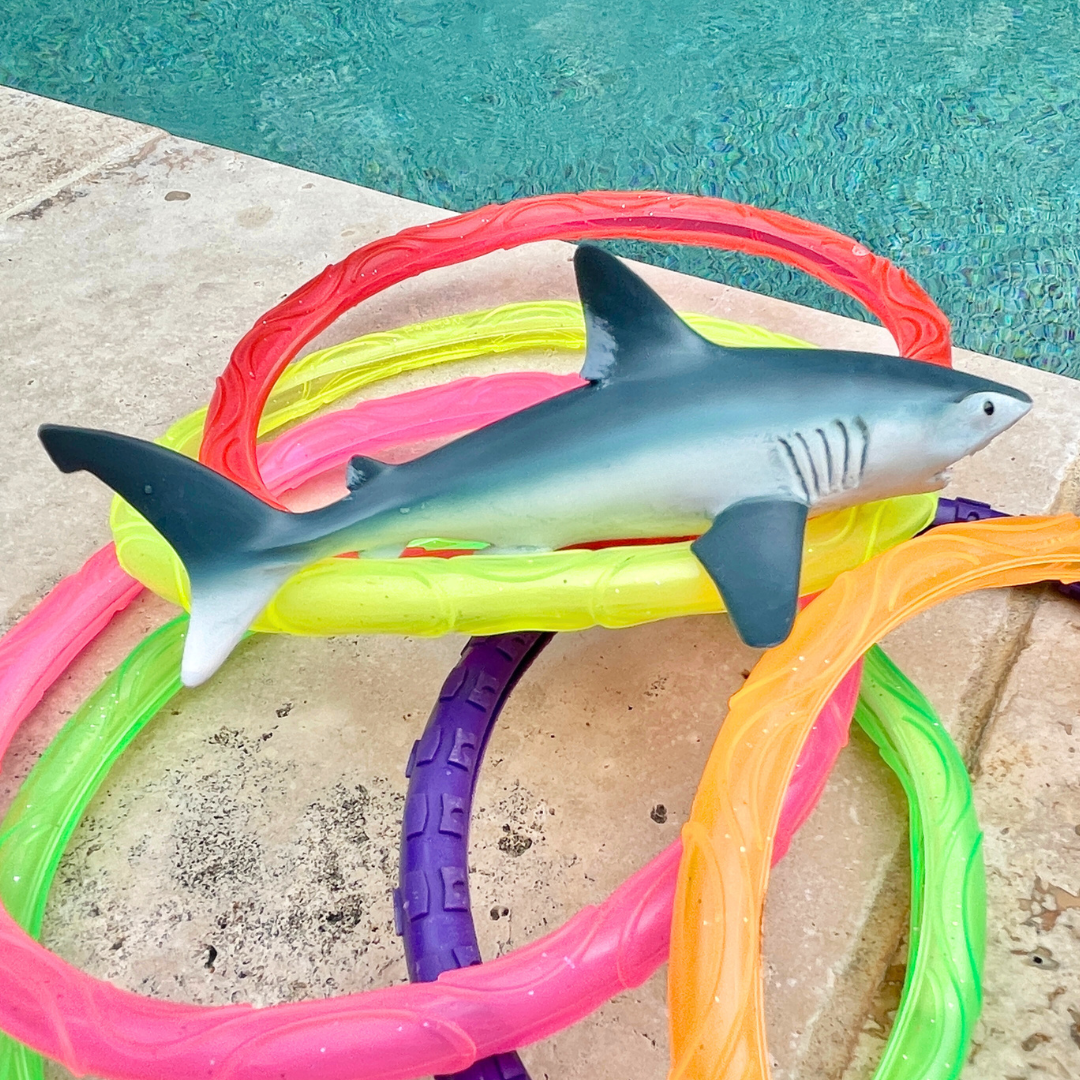 Beistle Girandole A Forma Di Squalo – Decorazione Per Feste – 81 Cm, 5 Pezzi, Multicolore