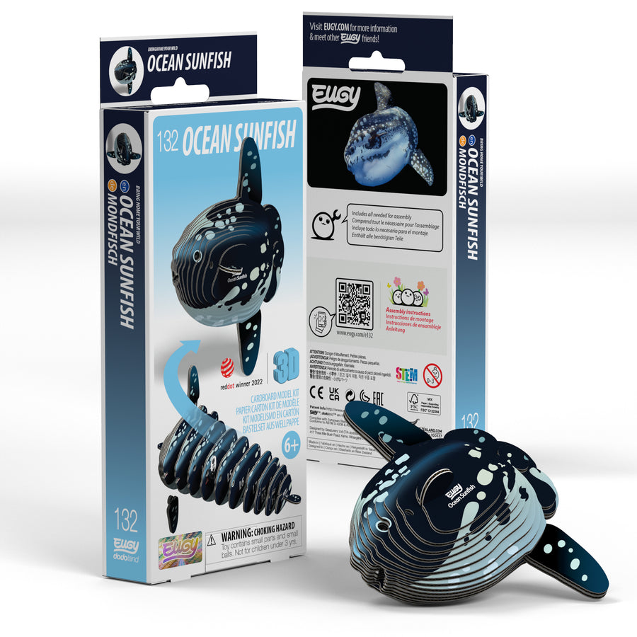 EUGY Ocean Sunfish 3D Puzzle