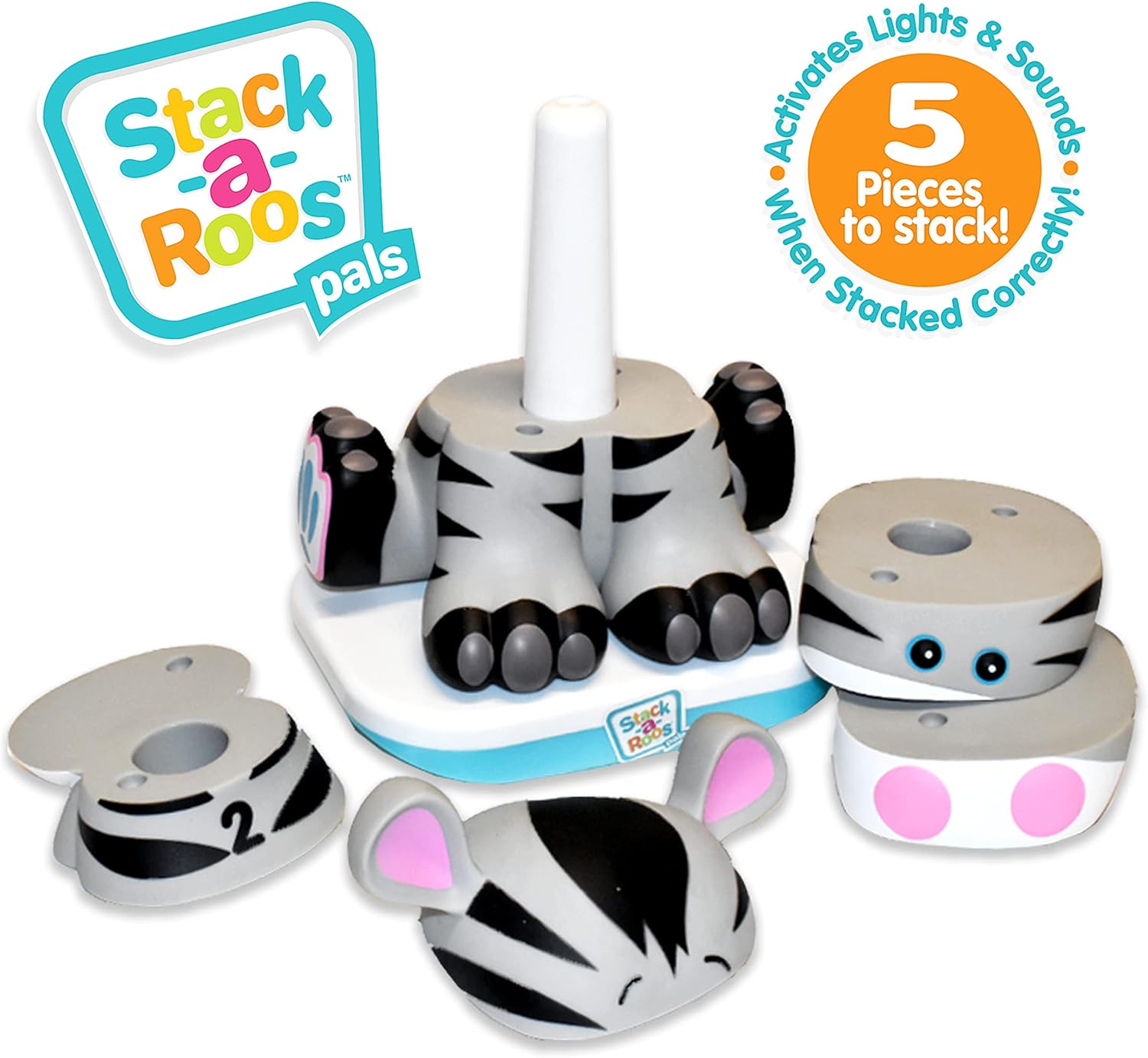 Stack-a-Roos - Zebra |  | Safari Ltd®