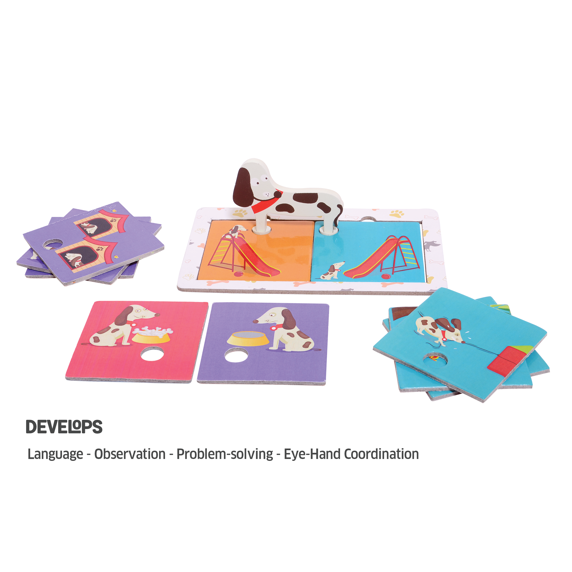 Chalk & Chuckles Clever Dog Game |  | Safari Ltd®
