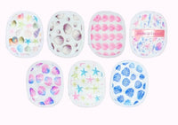 Seashells 7-Day Set & Seashell Case | Mermaid Beach Glam