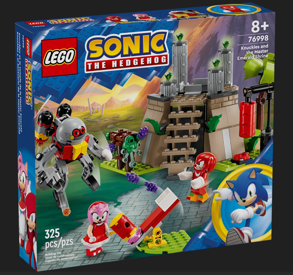 LEGO Knuckles and the Master Emerald Shrine | Safari Ltd®