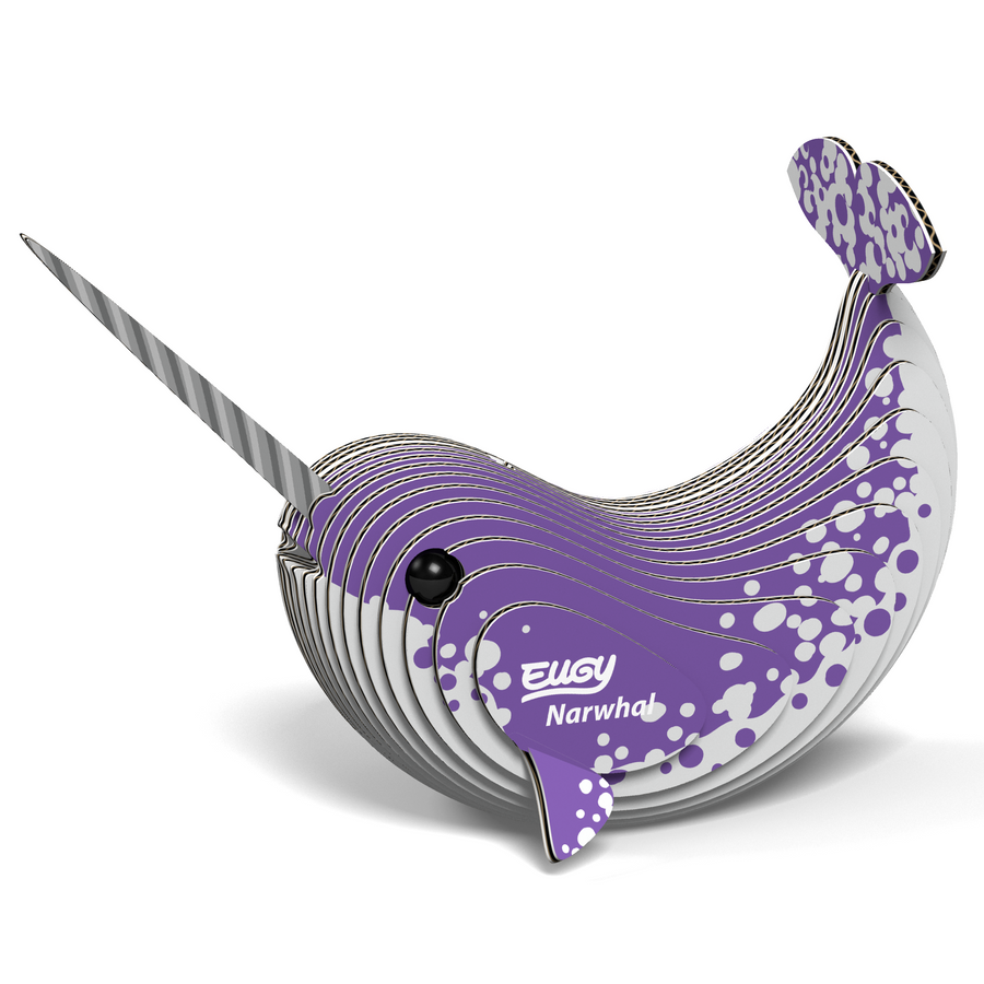 EUGY Narwhal 3D Puzzle | Eugy | Safari Ltd®