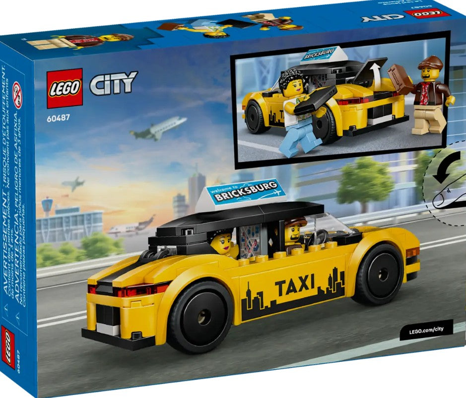 Lego Yellow Taxi |  | Safari Ltd®