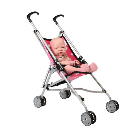 New York Doll My First Doll Stroller Hearts