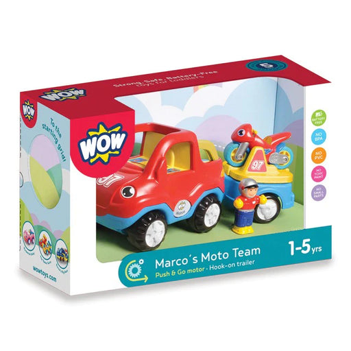 Wow Toys - Marco's Moto Team |  | Safari Ltd®
