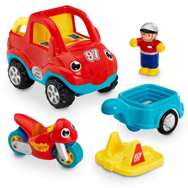 Wow Toys - Marco's Moto Team |  | Safari Ltd®