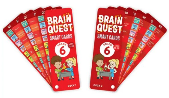 Brain Quest 6th Grade Smart Cards Revised 4th Edition