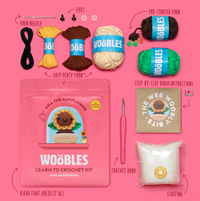 Ana the Sunflower - Woobles Beginner Crochet Amigurumi Kit