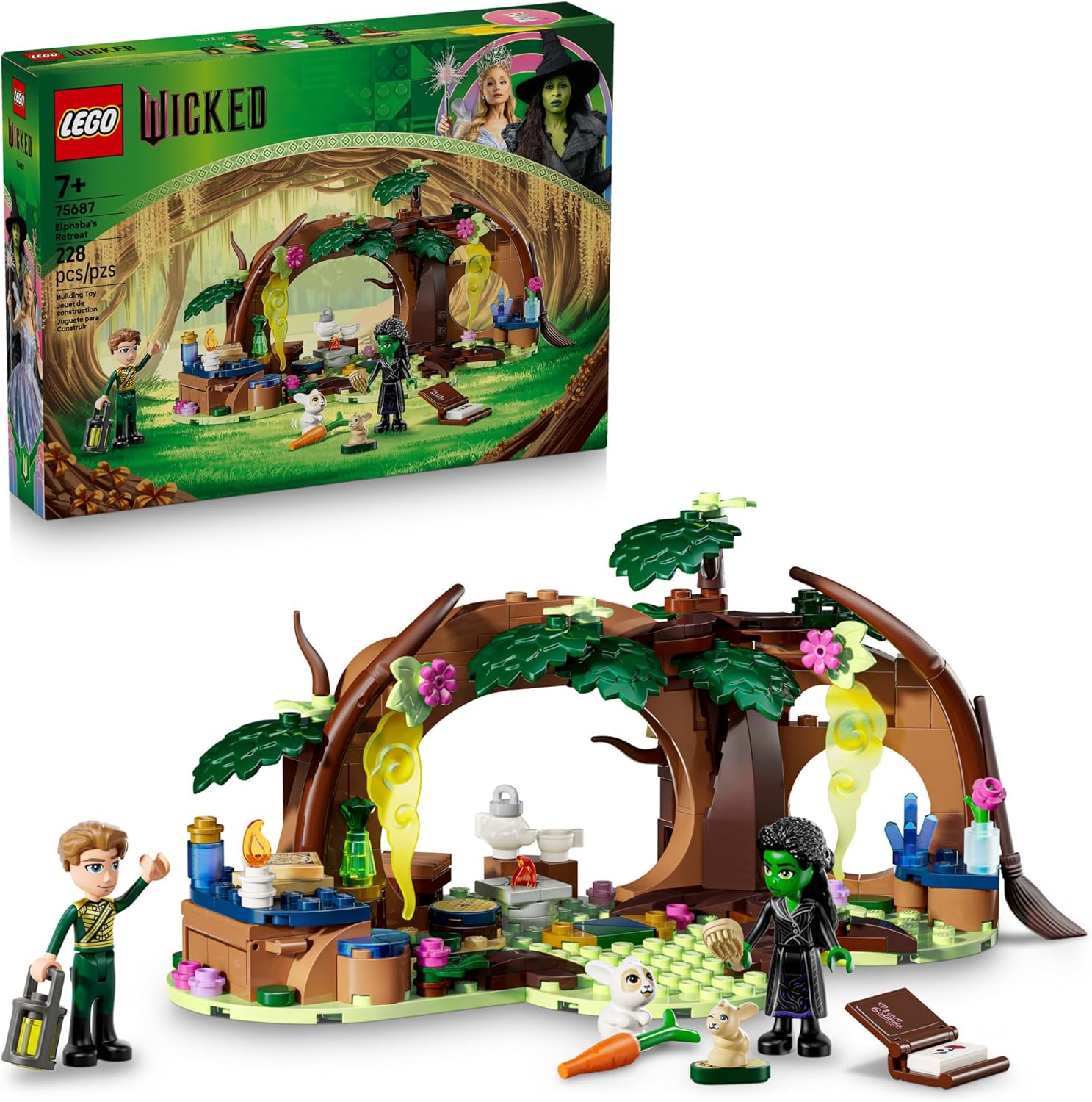 LEGO Wicked Elphaba's Retreat Building Set 75687