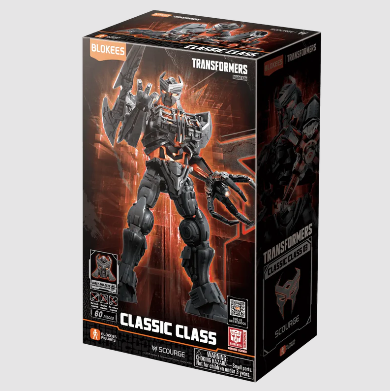 Blokees Transformers Classic Class 03 - Scourge Rise of the Beasts Figure Model Kit |  | Safari Ltd®