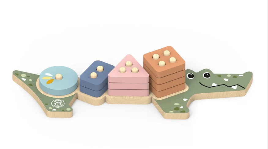 Speedy Monkey Stack & Sort Crocodile