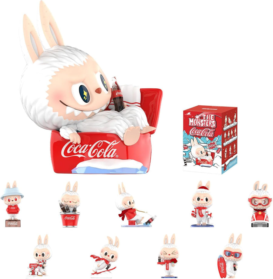 Labubu - The MONSTERS - Coca-Cola Series Blind Box Toy Figure
