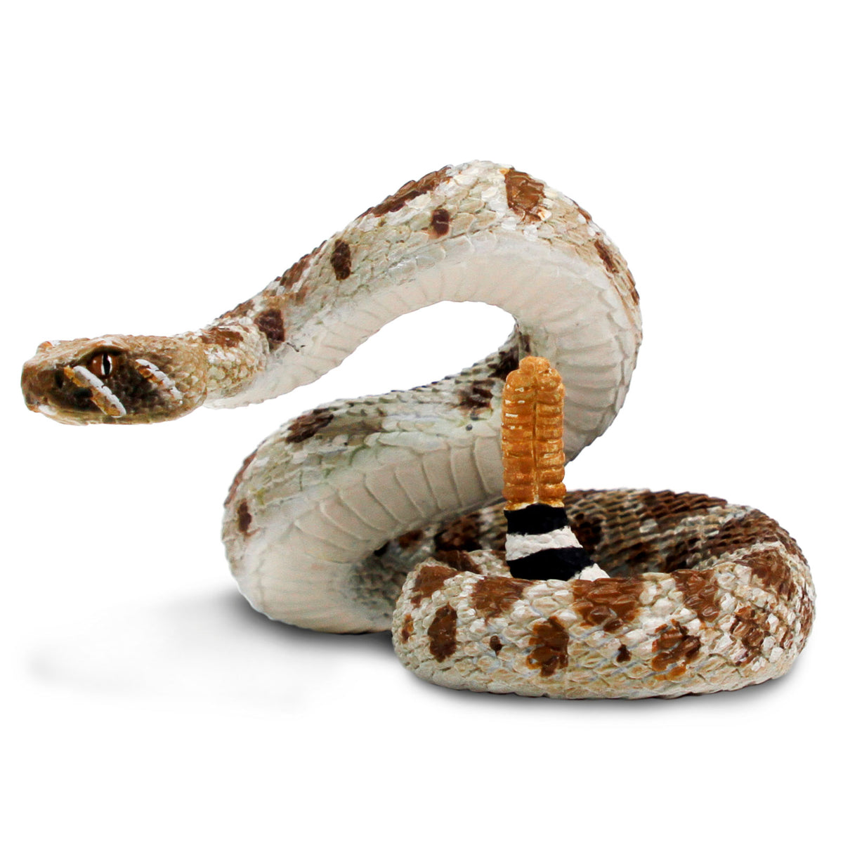 Ho Scale Rattlesnake Western Diamondback Rattlesnake Figure – Realistic Snake Toy for Kids ...