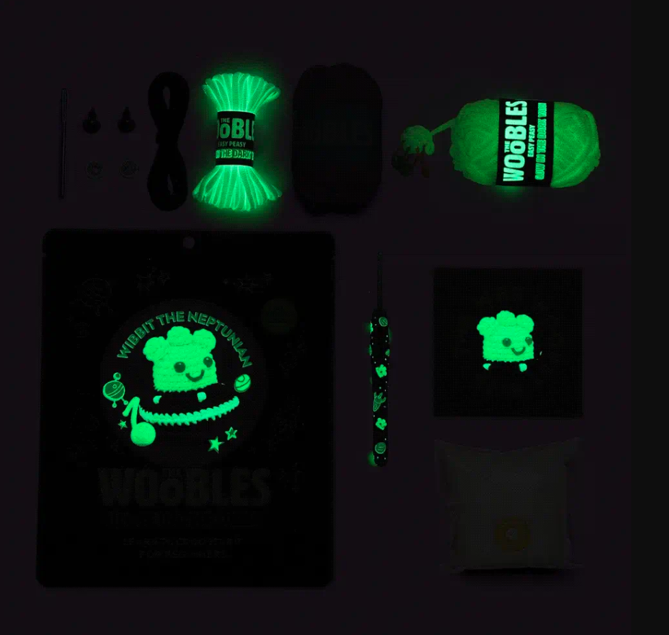 Wibbit the Neptunian - Woobles Beginner Crochet Amigurumi Kit