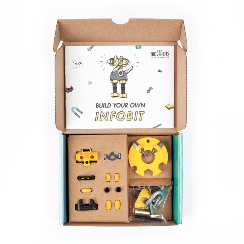 The Off Bits INFOBIT Build-it-Yourself Character Kit