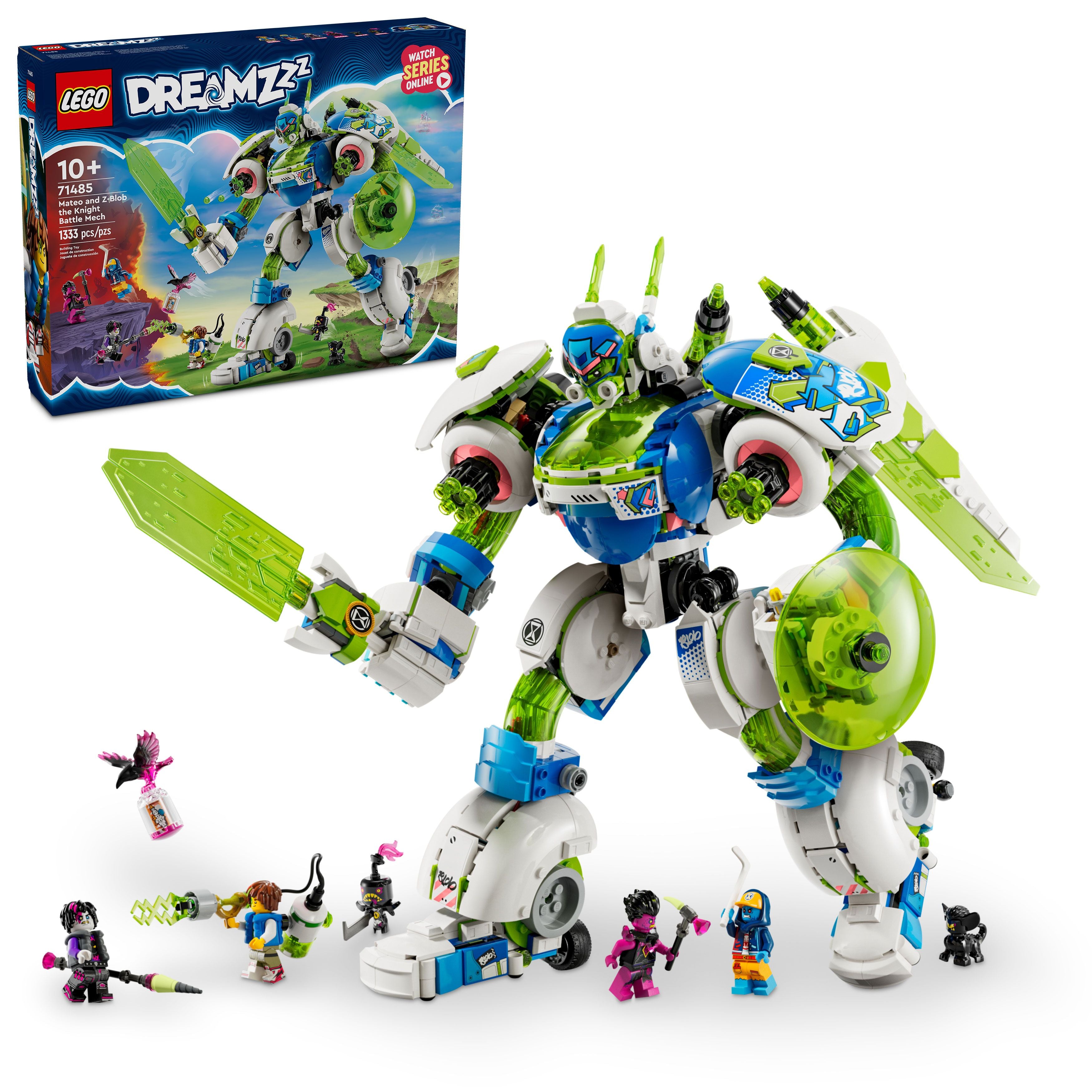 LEGO Mateo and Z-Blob the Knight Battle Mech | Safari Ltd®