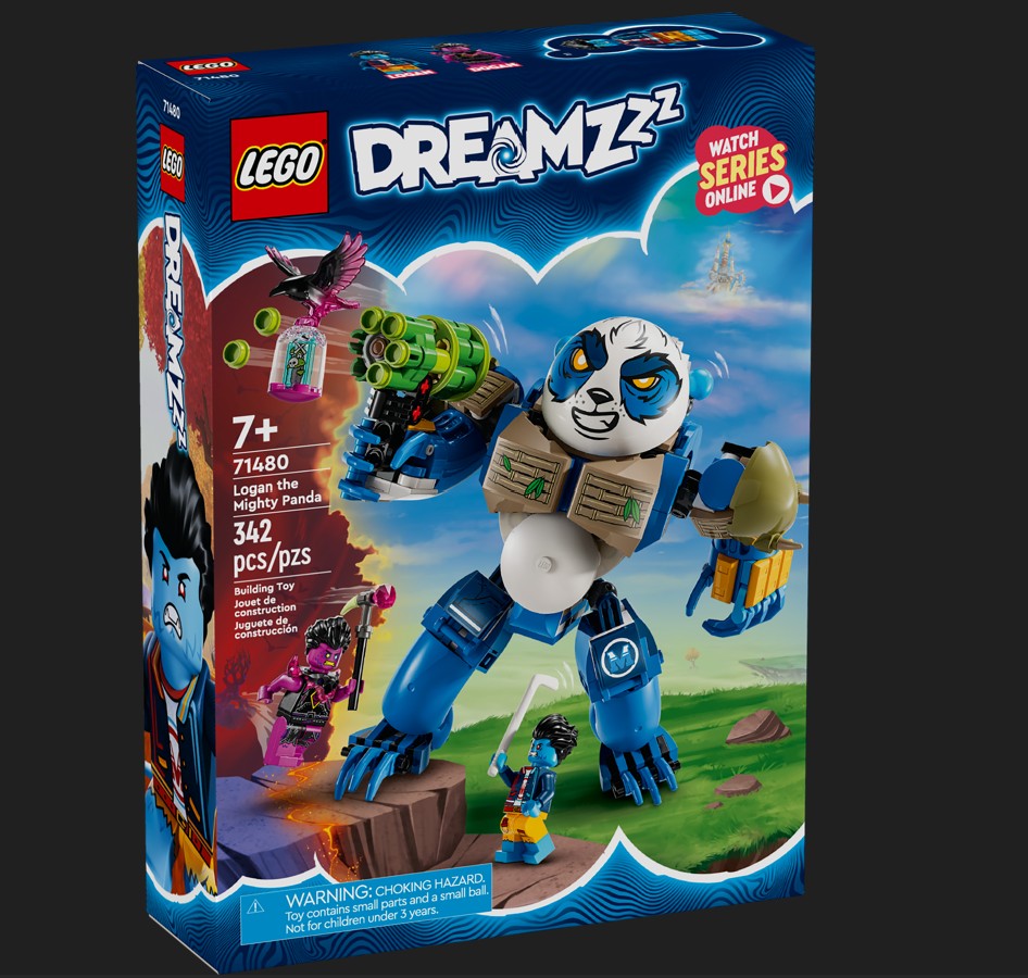 ロボ LEGO Logan the Mighty Panda | Safari Ltd®