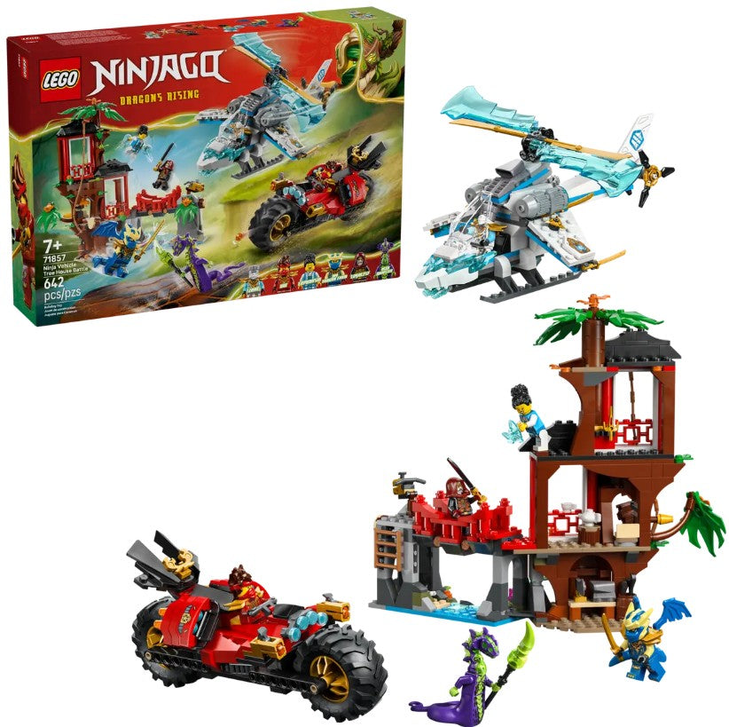 Lego Ninja Vehicle Tree House Battle |  | Safari Ltd®