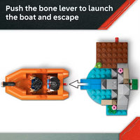 LEGO Jurassic World: Rebirth T. rex River Escape Set 76975 |  | Safari Ltd®